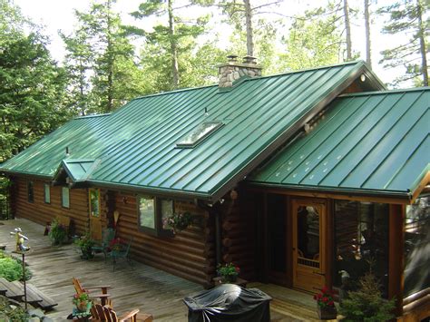 hemlock green metal roof